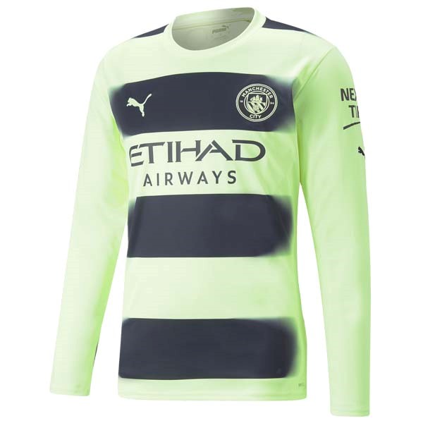 Tailandia Camiseta Manchester City Tercera ML 2022-2023